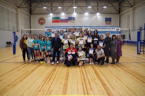 Лаеш районы командасы “Мәктәп волейбол лигасы” турнирының зональ этабында өченче урынны алды