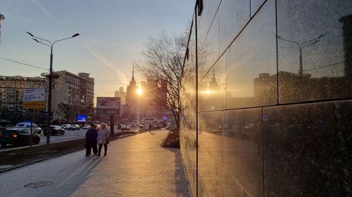 Александр Бутков пишет о весенней Москве