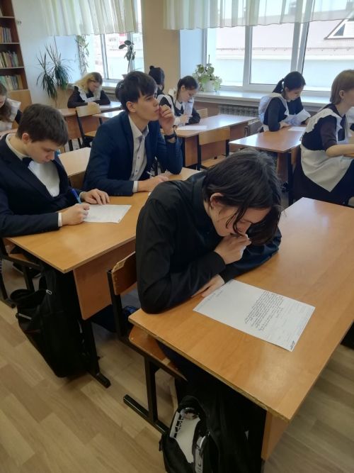Лаеш укучылары Тоталь диктант язды