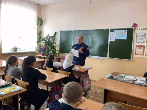 С Лаишевскими школьниками провели беседу о противопожарном режиме