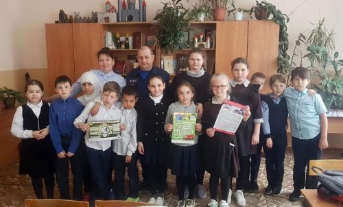 С Лаишевскими школьниками провели беседу о противопожарном режиме