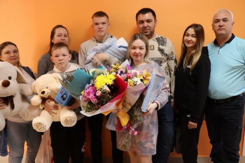В семье Валеевых из Нармонки родился третий сын