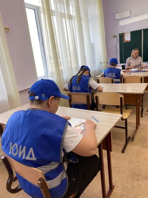 В Лаишеве среди отрядов ЮИД проходит муниципальный этап республиканского конкурса «Безопасное колесо»