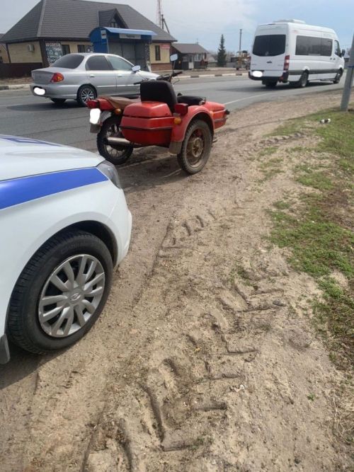 Антипьянь. В Лаишевском районе задержали пьяного мотоциклиста