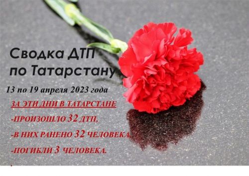 Дорожные войны. ДТП на дорогах Татарстана с 13 по 19 апреля 2023 года