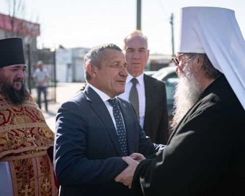 Митрополит Кирилл совершил Литургию в Столбищенском храме Казанских святителей