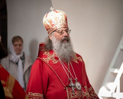Митрополит Кирилл совершил Литургию в Столбищенском храме Казанских святителей