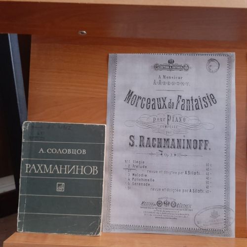 В Лаишевской библиотеке оформлена новая книжная выставка «Божьей милостью музыкант»