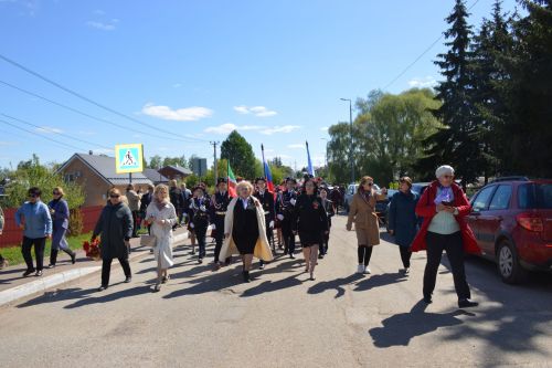 В селе Столбище почтили память героев войны