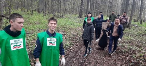 В Лаишевском район проходит весенний этап акции «Чистые леса Татарстана»