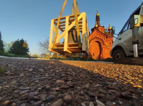 В Никольское прибыл поминальный колокол