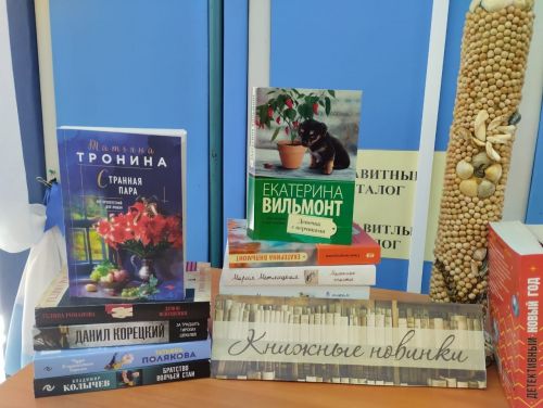 В Лаишевской библиотеке поступление новых книг