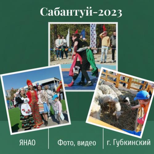 Казанские артисты выступали в ЯНАО на Сабантуе в г. Губкинский