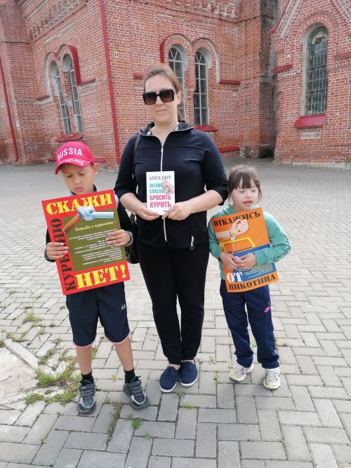 Уличная акция «Нет табачному дыму» прошла в Лаишево
