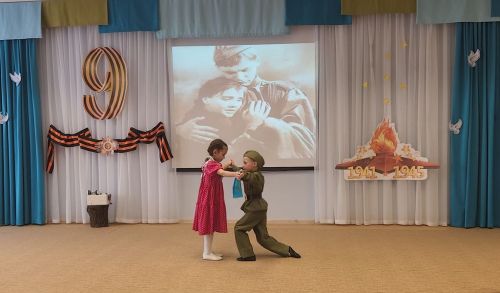 В детском саду «Айтишка» концерт к 9 Мая прошел на одном дыхании