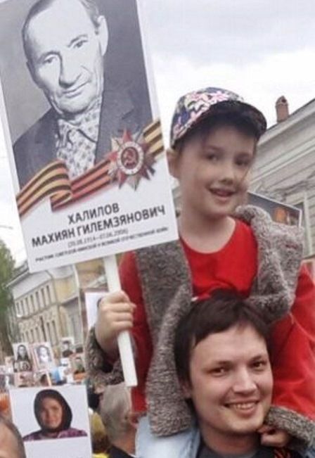 #ФотоальбомПобеды. Мой прадедушка участвовал в освобождении Праги и взятии Берлина, был в плену