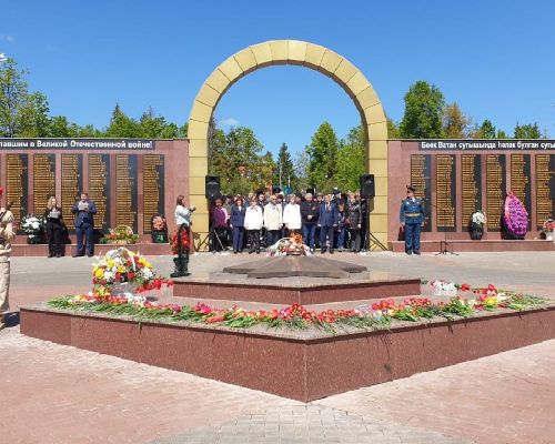 Митинг в лаишевском парке Победы собрал тысячи людей
