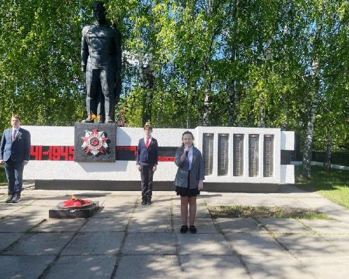 В День Победы в селах Лаишевского района прошли митинги: Большие Кабаны