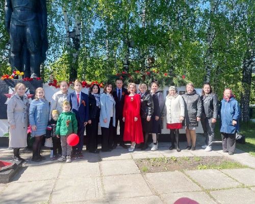В День Победы в селах Лаишевского района прошли митинги: Большие Кабаны