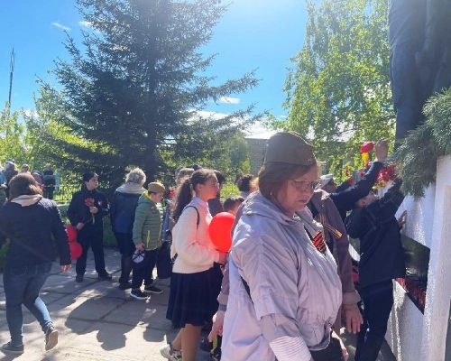В День Победы в селах Лаишевского района прошли митинги: Большие Кабаны