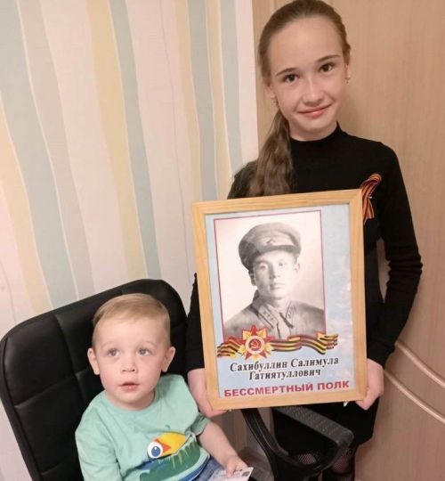 #Бессмертныйполк Салимулла Сахибуллин бежал из фашистского плена, освобождал Австрию, был ранен