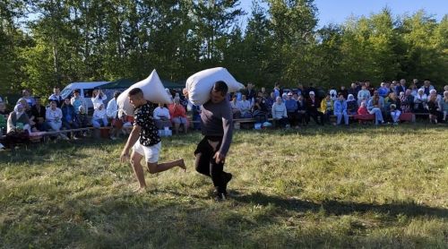 Сабантуй проходит в селе Пелево Лаишевского района