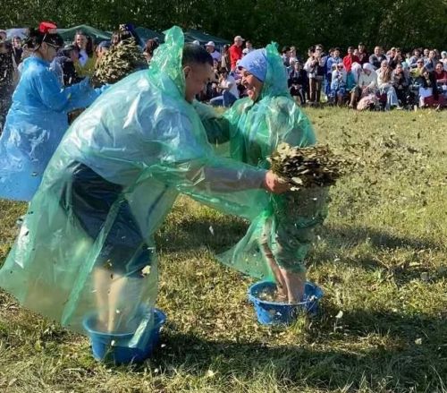 Сабантуй проходит в селе Пелево Лаишевского района