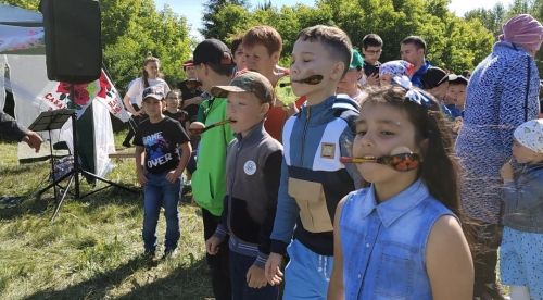 Сабантуй проходит в селе Пелево Лаишевского района