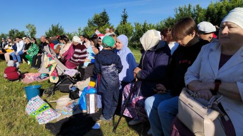 Сабантуй проходит в селе Пелево Лаишевского района