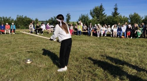 Сабантуй проходит в селе Пелево Лаишевского района