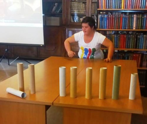 В Лаишевской центральной библиотеке прошла квест-игра «Мы помним, мы гордимся!»