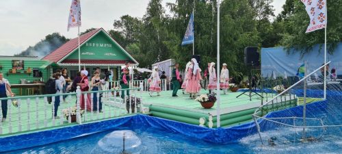 Гости республиканского Сабантуя могут познакомиться с культурой Лаишевского края