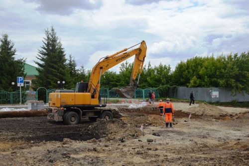 Строительный сезон в Лаишево продолжается