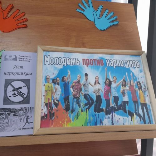 В Центральной библиотеке г.Лаишево подготовлена выставка «Жизнь без наркотиков»