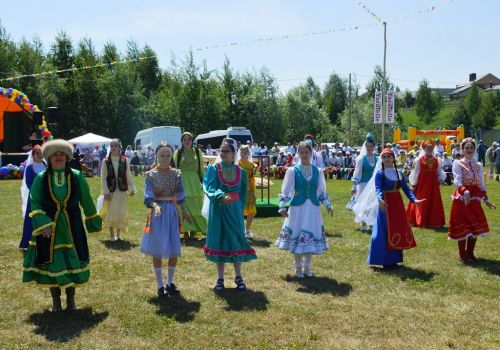Яркие моменты Сабантуя в Габишево