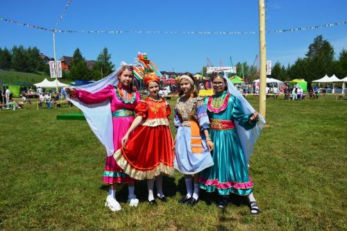 Яркие моменты Сабантуя в Габишево