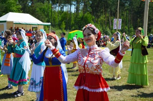 Яркие моменты Сабантуя в Габишево