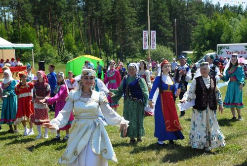 Яркие моменты Сабантуя в Габишево