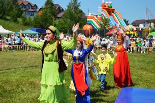 Яркие моменты Сабантуя в Габишево