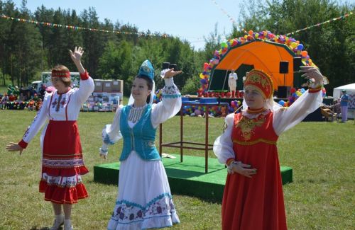 Яркие моменты Сабантуя в Габишево