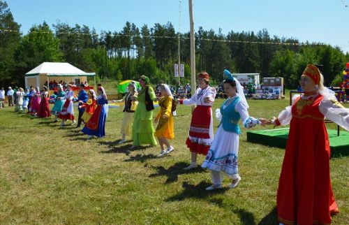 Яркие моменты Сабантуя в Габишево