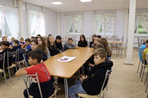 В детском оздоровительном лагере «Липки» говорили о здоровом образе жизни и правильном питании