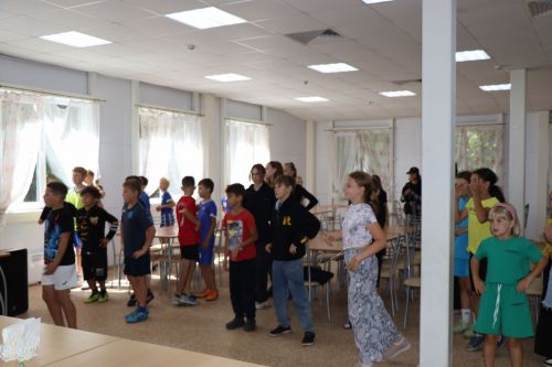 В детском оздоровительном лагере «Липки» говорили о здоровом образе жизни и правильном питании