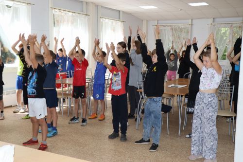 В детском оздоровительном лагере «Липки» говорили о здоровом образе жизни и правильном питании