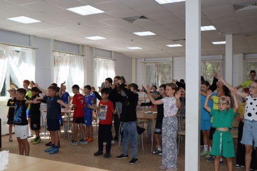 В детском оздоровительном лагере «Липки» говорили о здоровом образе жизни и правильном питании