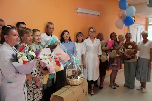 В Лаишевском роддоме выписали новорожденного в семье мобилизованного