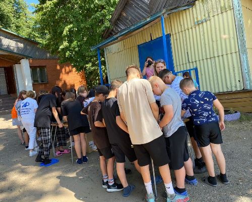 Лаборатория безопасности побывала в лагере «Липки» Лаишевского района