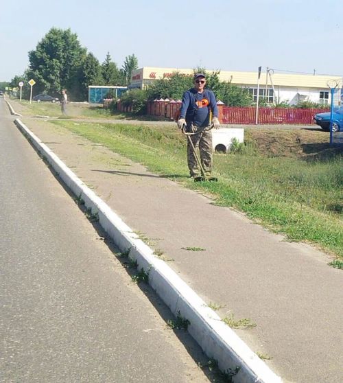 В Лаишеве проходит субботник
