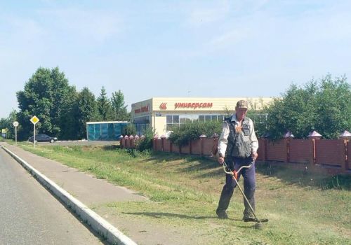 В Лаишеве проходит субботник