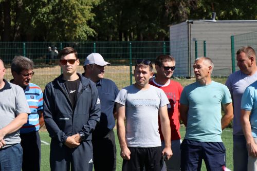 В Лаишевском районе отметили День физкультурника товарищеским матчем по футболу